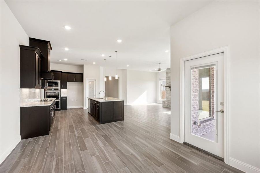 Furnished interior view inside a new home in Villages of Walnut Grove, Midlothian (Image 15).