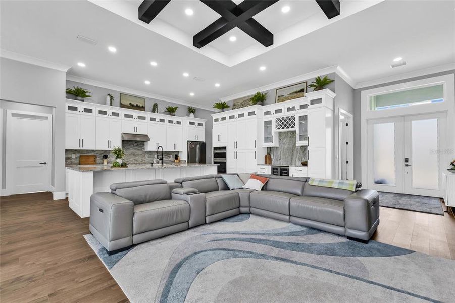 Furnished interior view inside a new home in , Rotonda West (Image 44).