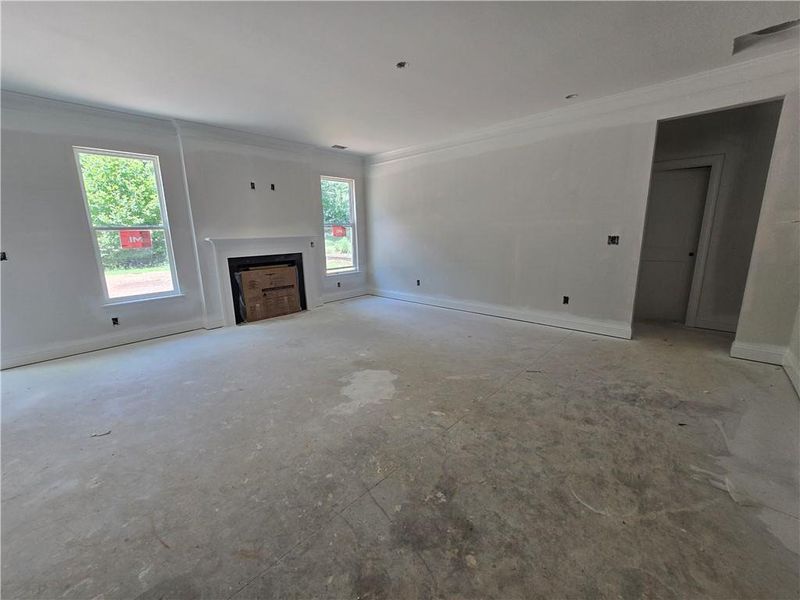 In-progress construction of a new home in Marble Tree, Ball Ground, GA (Image 38).