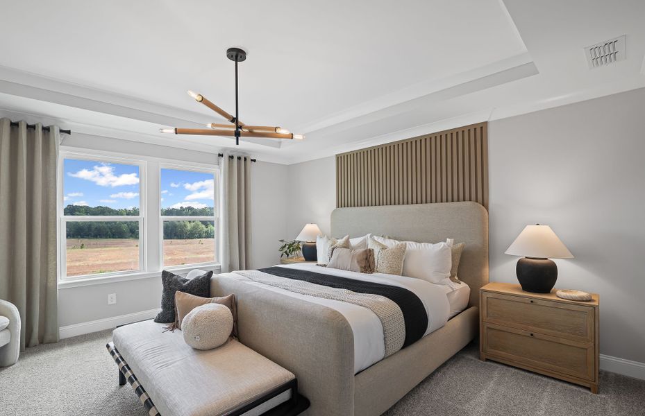 Furnished interior view inside a new home in Overland, Locust Grove (Image 8).