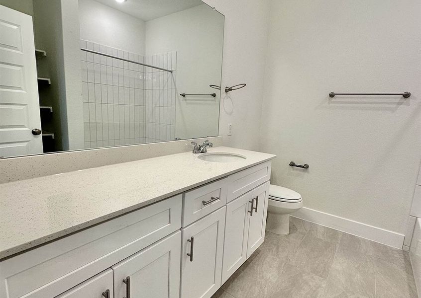 Furnished interior view inside a new home in Sage Hollow, Kyle (Image 10). Furnished interior view inside a new home in Sage Hollow, Kyle (Image 10).