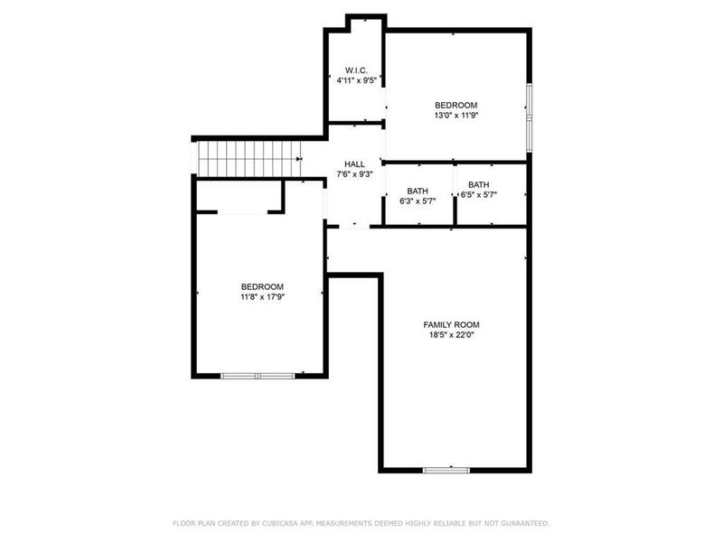 2D floor plan layout of this home in , McDonough, GA (Image 6).