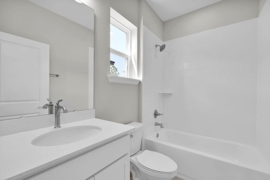 Representative furnished interior of a home built from the Naples by Riverside Homes in Mariposa at EverRange, Jacksonville (Image 15).