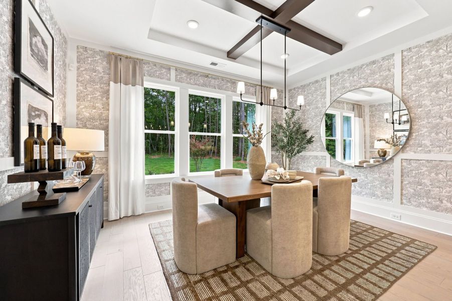 Representative furnished interior of a home built from the The Barrington by Davidson Homes LLC in Ashland, Holly Springs (Image 34).