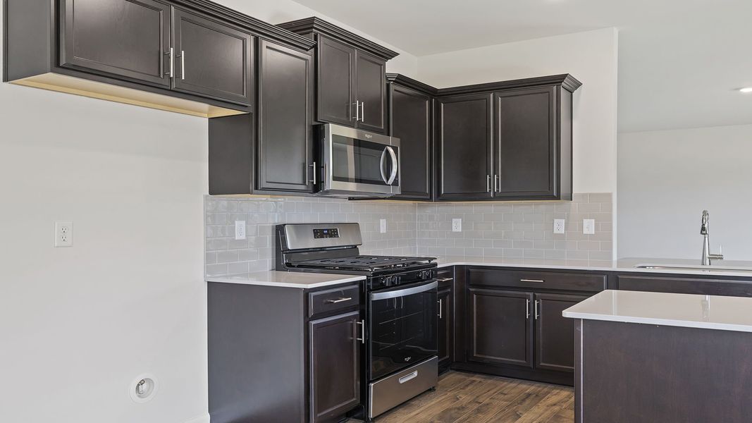 Furnished interior view inside a new home in Durbin Meadows Traditions, Fountain Inn (Image 9).