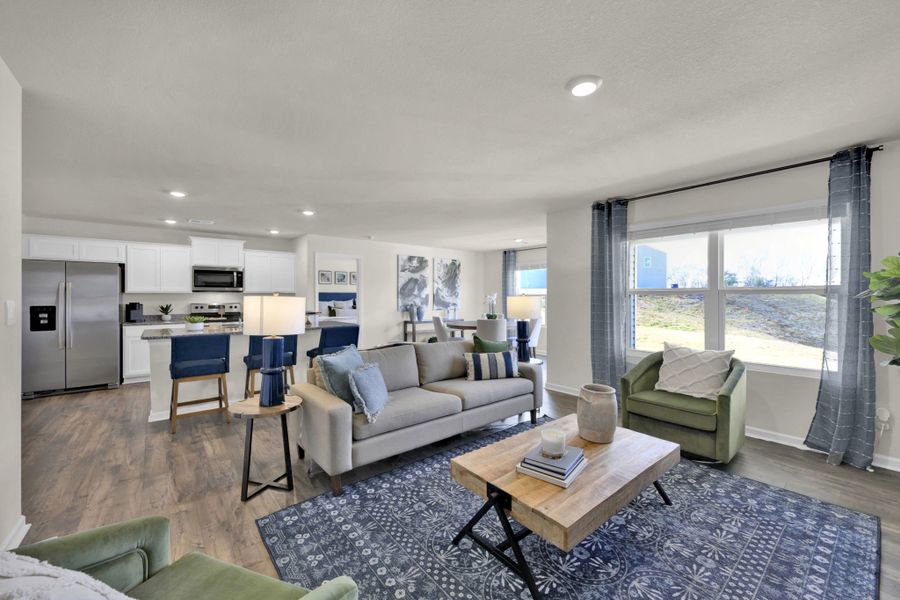Representative furnished interior of a home built from the Aria by D.R. Horton in The Ridge at Neals Landing, Knoxville (Image 7).