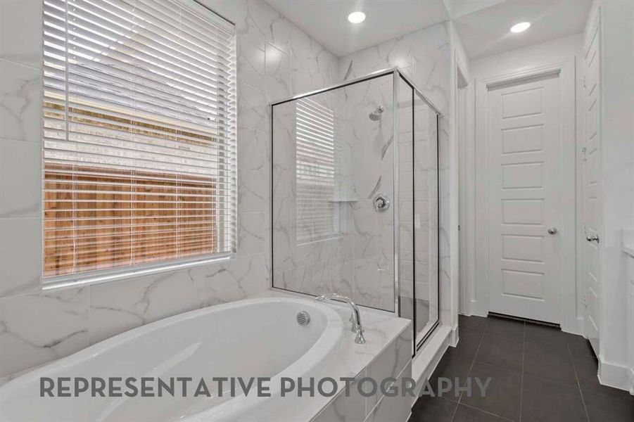 Furnished interior view inside a new home in Sandbrock Ranch, Aubrey (Image 7).
