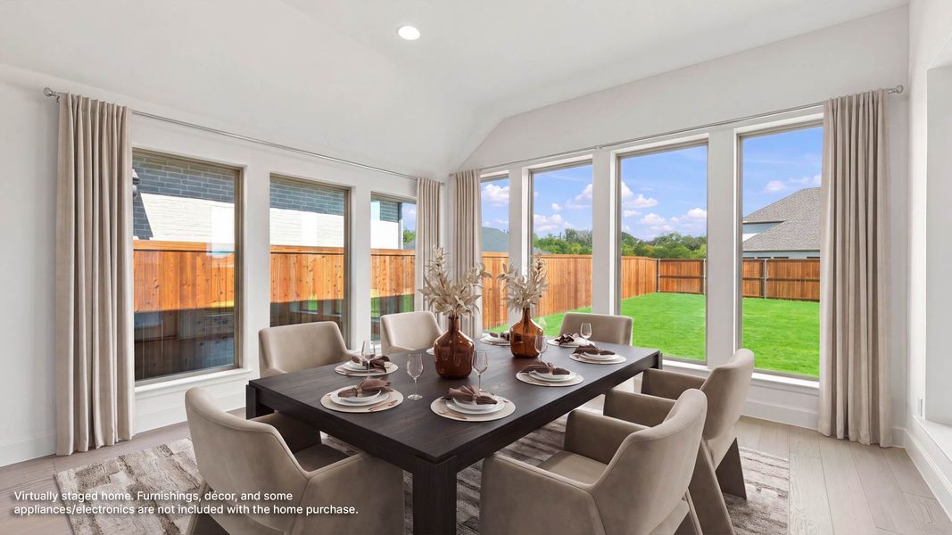 Furnished interior view inside a new home in Sonoma Verde, McLendon-Chisholm (Image 7).