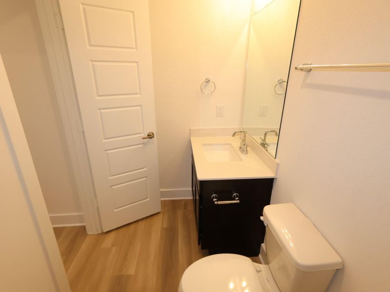 Furnished interior view inside a new home in Marvida, Cypress (Image 8).