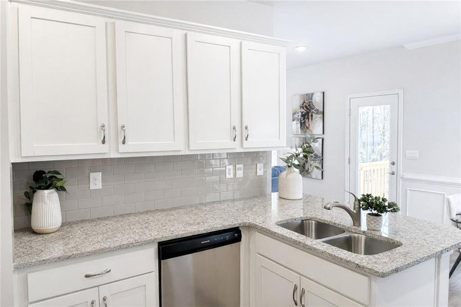 Furnished interior view inside a new home in Canterbury Villas, Carrollton (Image 8).