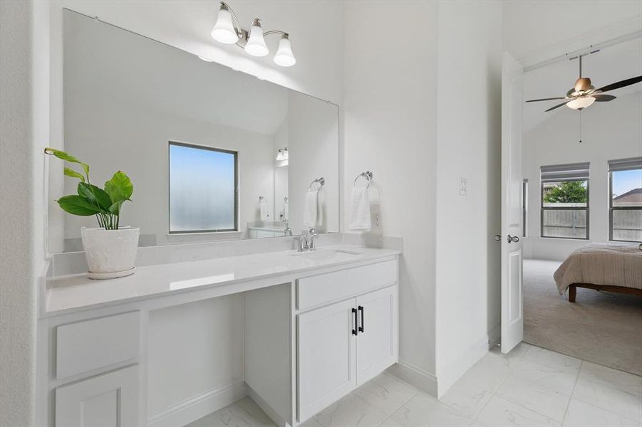 Furnished interior view inside a new home in , Northlake (Image 12).