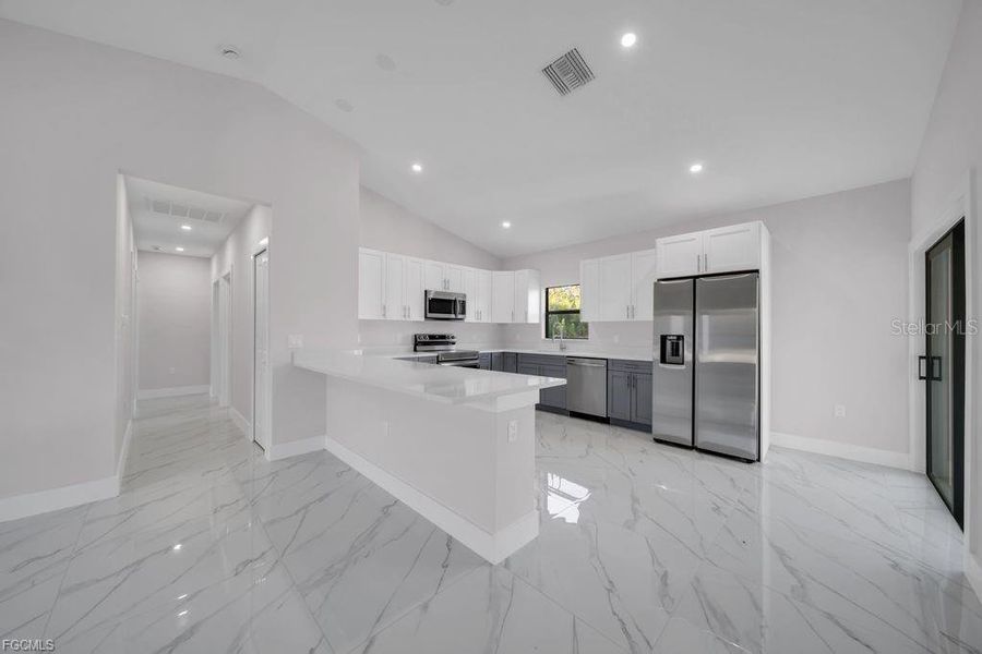 Furnished interior view inside a new home in , Lehigh Acres (Image 14).