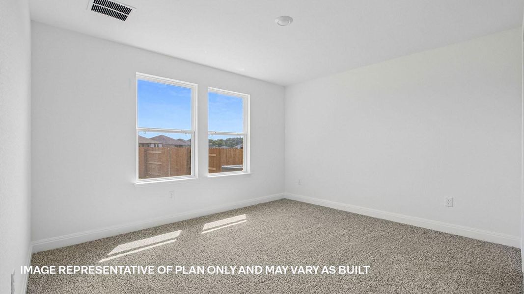 Spacious, unfurnished interior of a new home in Monarch Ranch, Manor (Image 23).
