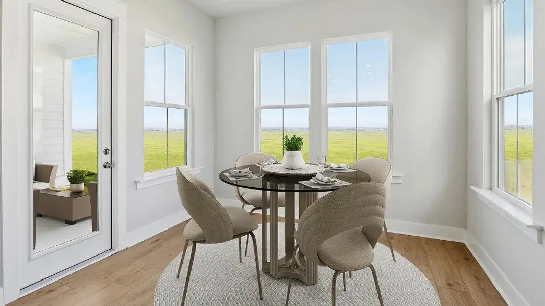 Furnished interior view inside a new home in Carnes Crossroads, Summerville (Image 5).