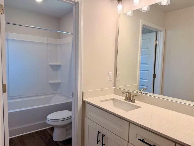 Furnished interior view inside a new home in Magnolia Villas, Cornelia (Image 6).