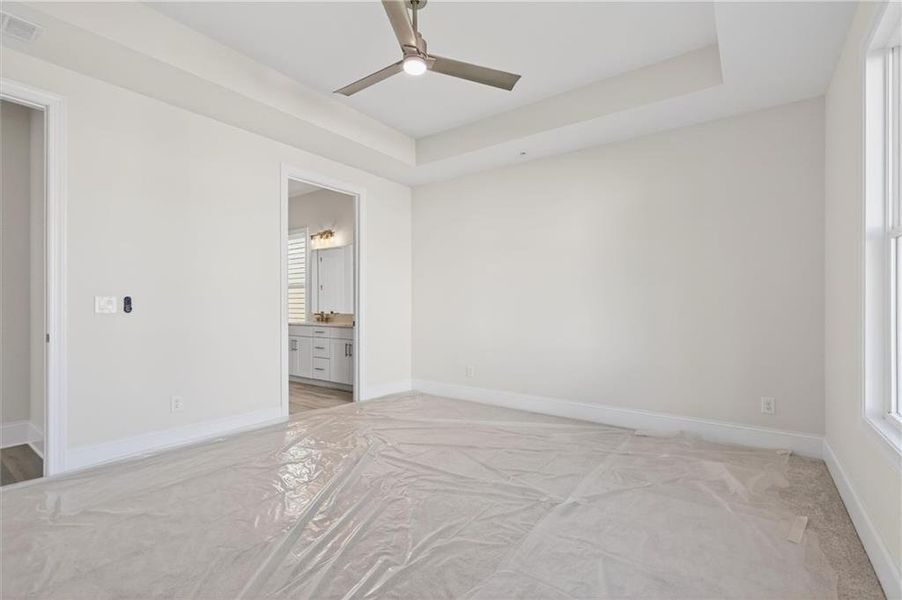 Spacious, unfurnished interior of a new home in The Reserve at Bells Ferry, Kennesaw (Image 31).