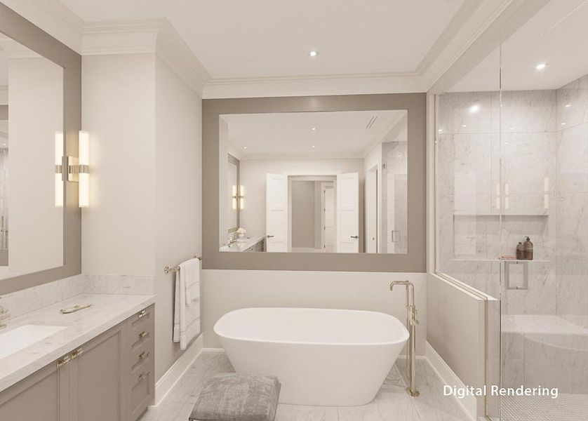 Caretta Bathroom Rendering