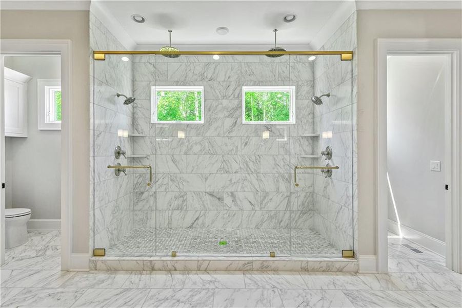 Furnished interior view inside a new home in , Newnan (Image 66).