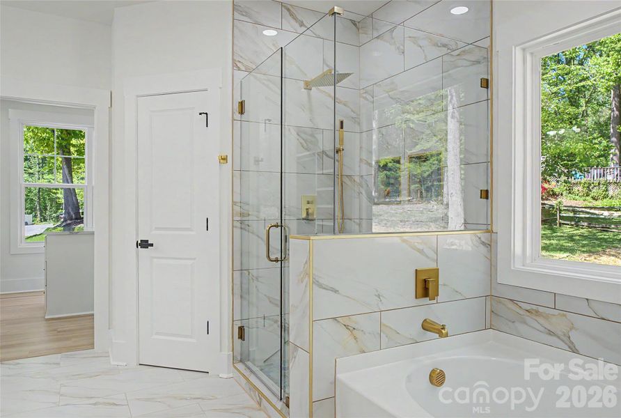 Furnished interior view inside a new home in , Mint Hill (Image 5).