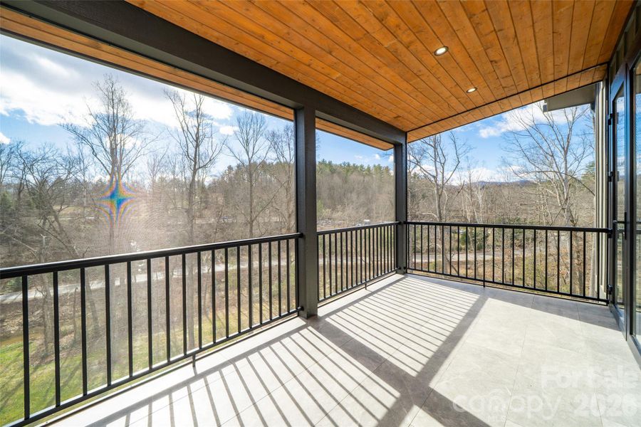 Exterior details and patio area of a home in , Arden (Image 25).
