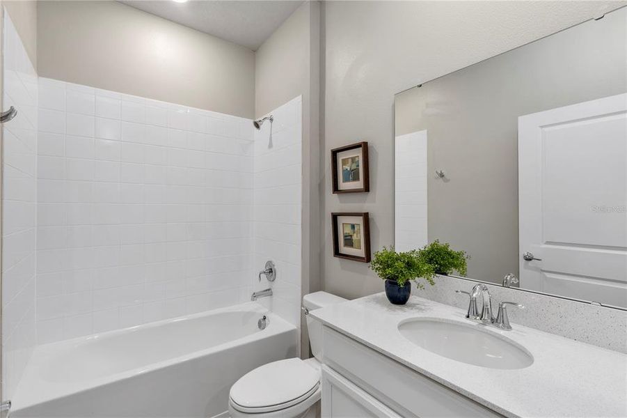 Furnished interior view inside a new home in , Clermont (Image 3).