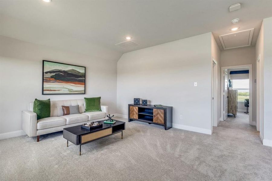 Furnished interior view inside a new home in Berkshire Estates, Mesquite (Image 20).