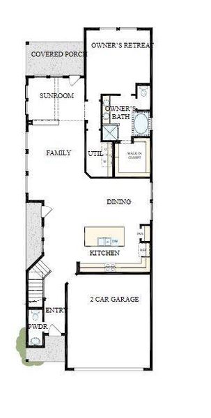 Floorplan – The success of a floorplan is the way you can move through it…You’ll be amazed at how well this home lives…We call it traffic patterns.