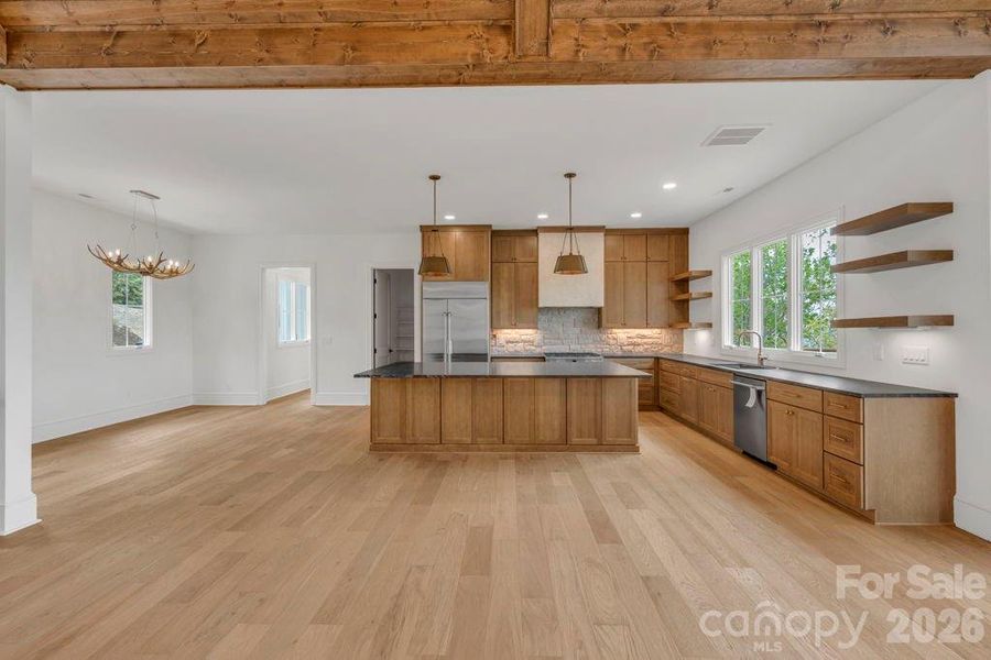 Furnished interior view inside a new home in , Boone (Image 5).