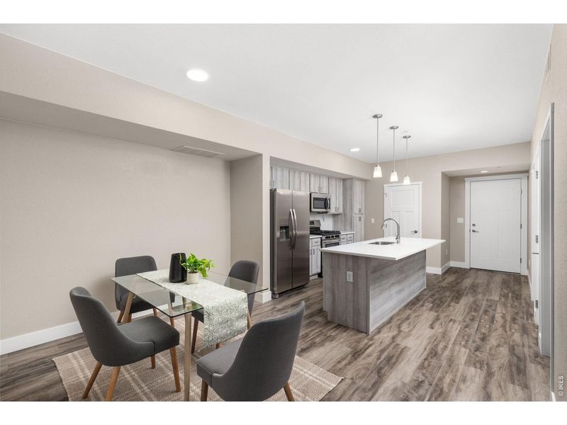 Furnished interior view inside a new home in , Lafayette (Image 5).