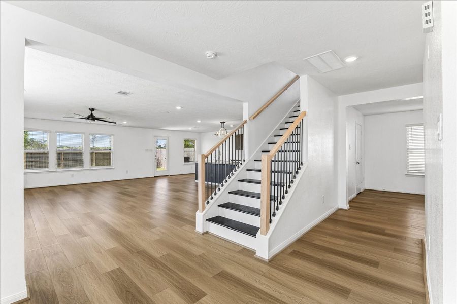 Spacious, unfurnished interior of a new home in Grace Landing, Willis (Image 23). Spacious, unfurnished interior of a new home in Grace Landing, Willis (Image 23).