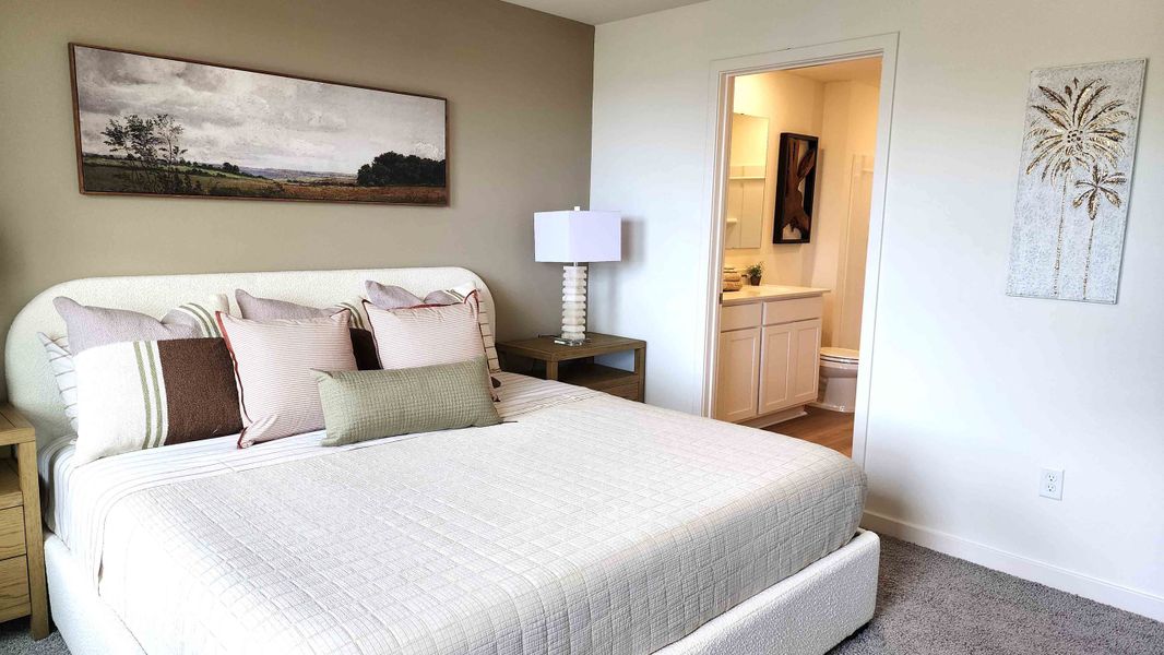 Furnished interior view inside a new home in Vineland Reserve, Osteen (Image 4).