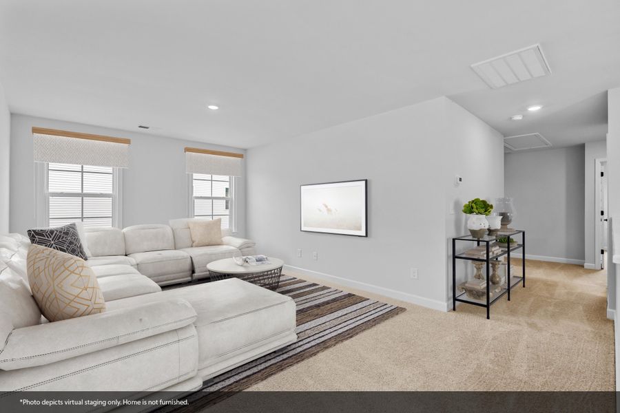 Furnished interior view inside a new home in Fieldstone, Lexington (Image 8).