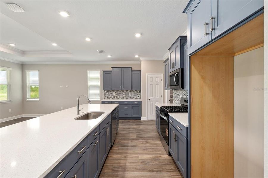 Furnished interior view inside a new home in , Ocala (Image 6).