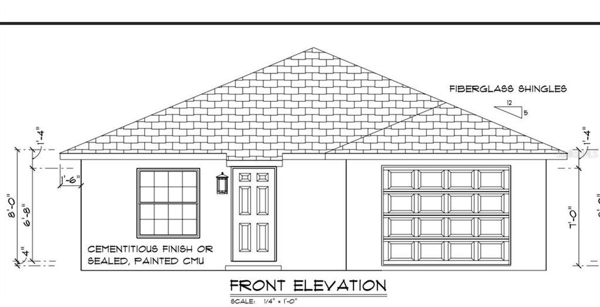 Exterior rendering of this home design in , Lakeland, FL (Image 6).