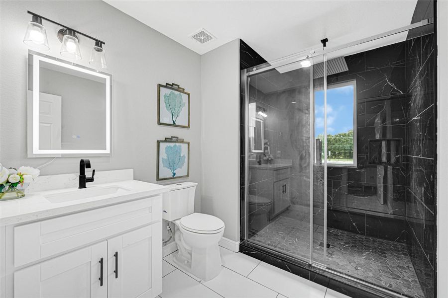 Primary ensuite bathroom