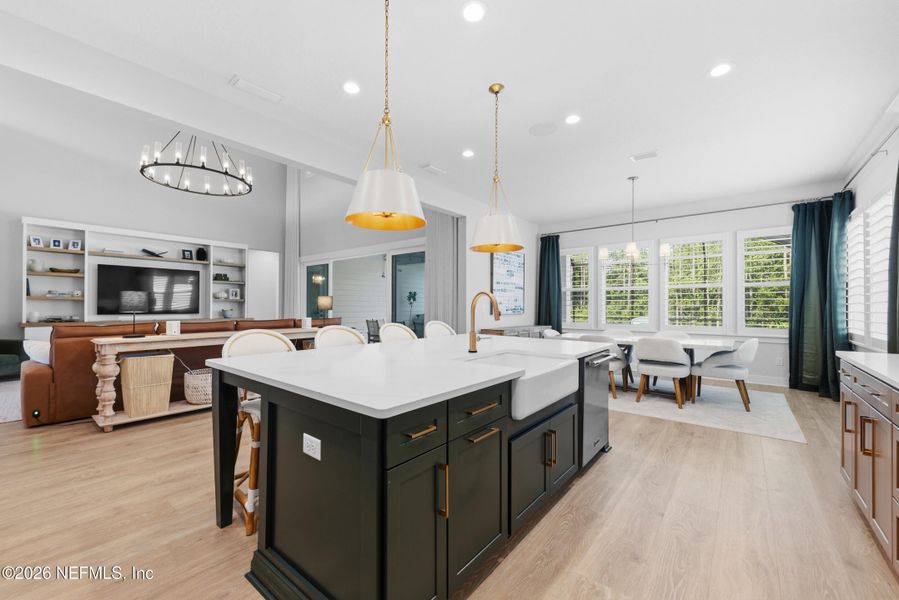 Furnished interior view inside a new home in , Ponte Vedra (Image 18).