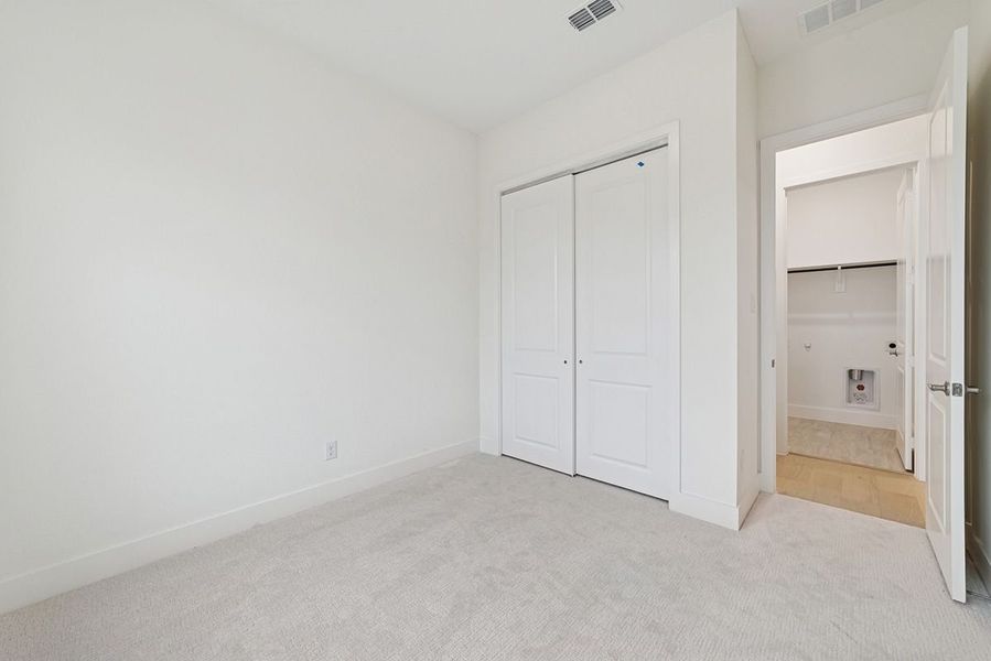 Representative furnished interior of a home built from the Riseley by Landon Homes in Fields - East Village, Frisco (Image 24).