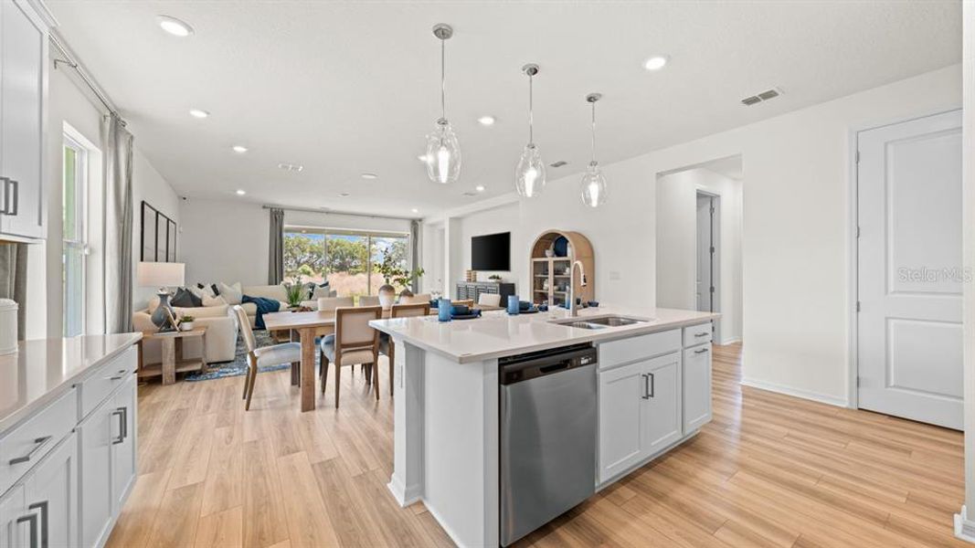 Furnished interior view inside a new home in Timber Ridge, Plant City (Image 31).