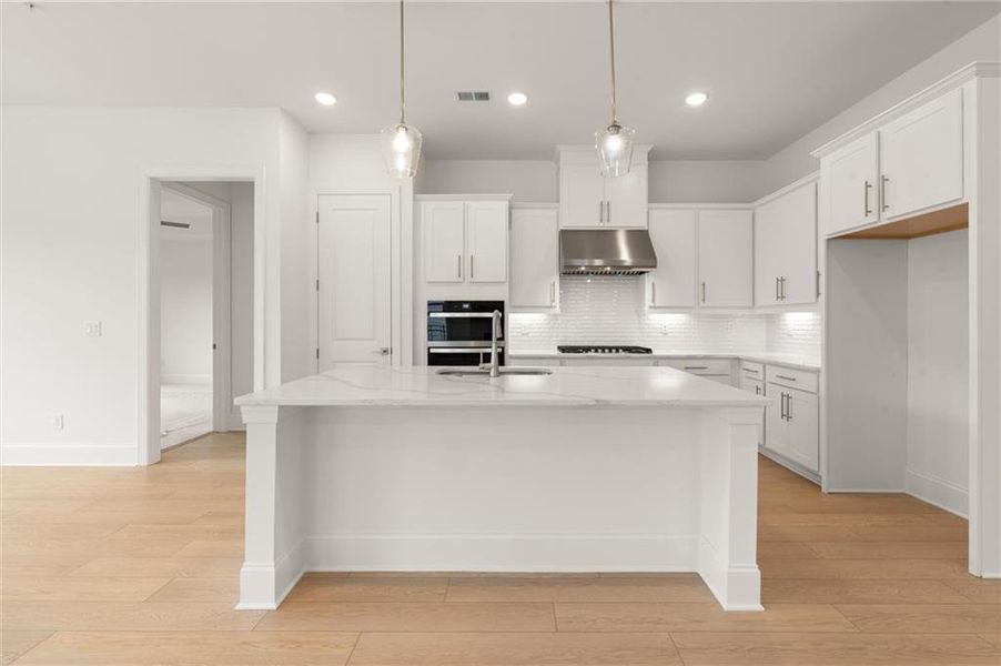 Furnished interior view inside a new home in , Kennesaw (Image 10).