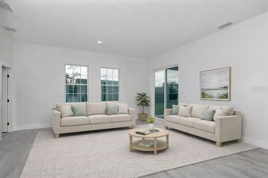 Furnished interior view inside a new home in , Ocala (Image 7).