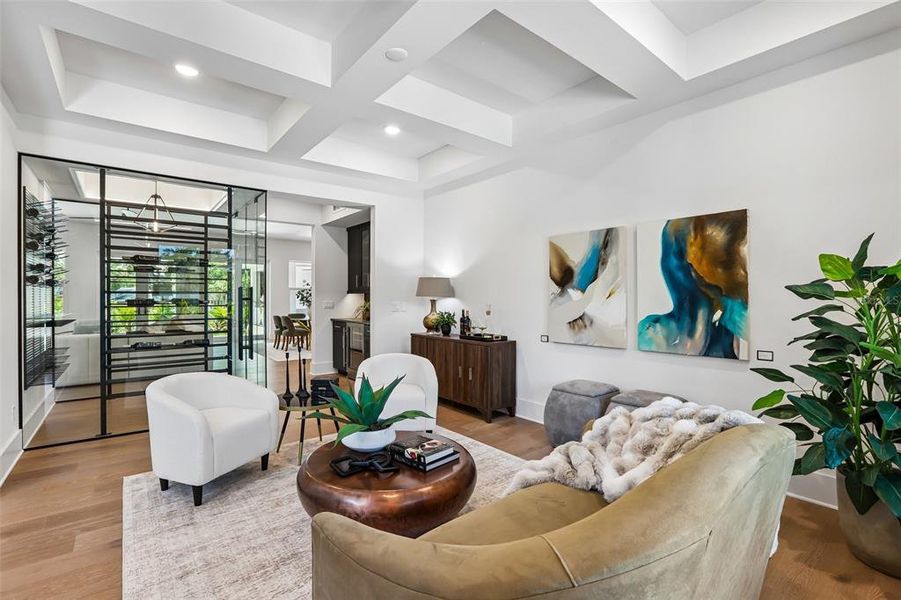 Furnished interior view inside a new home in , Tampa (Image 12).