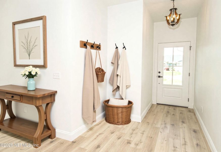 Furnished interior view inside a new home in , Macclenny (Image 39).