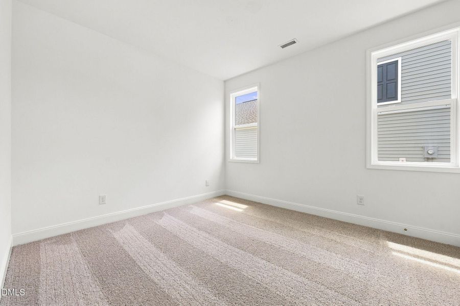 Spacious, unfurnished interior of a new home in The Cottages at 78 North, Sanford (Image 37).
