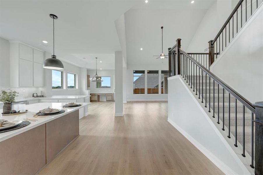 Furnished interior view inside a new home in Terraces – Estates, Rockwall (Image 14).