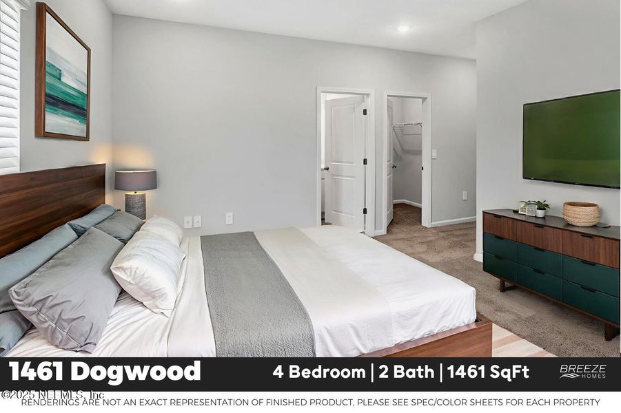 Furnished interior view inside a new home in Saddle Oaks, Jacksonville (Image 5).