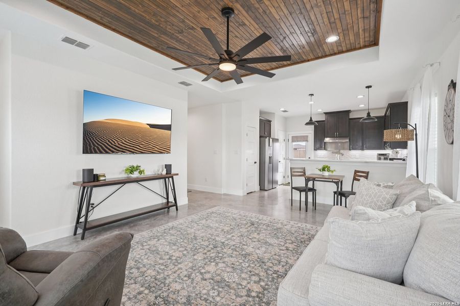 Furnished interior view inside a new home in , La Vernia (Image 13).