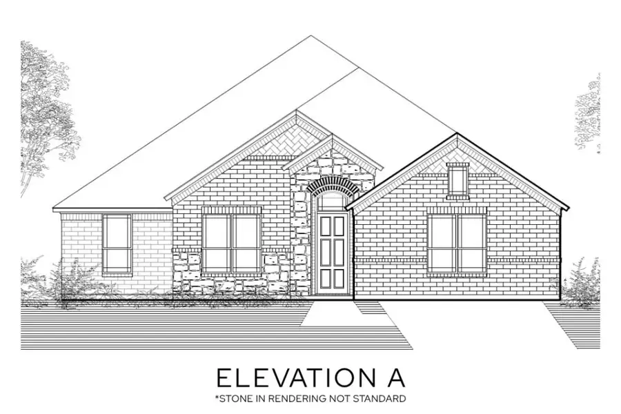 Representative rendering of the exterior for the The Henderson by Lillian Custom Homes (Image 3). Representative rendering of the exterior for the The Henderson by Lillian Custom Homes (Image 3).