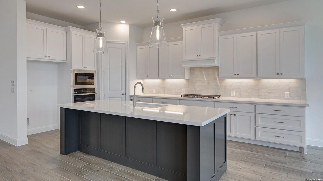 Furnished interior view inside a new home in Kallison Ranch, San Antonio (Image 9).