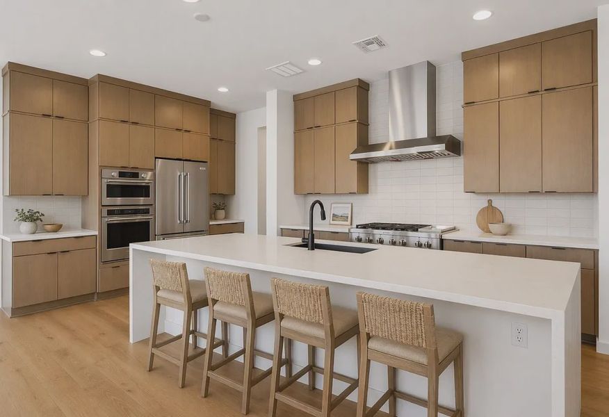 Virtually Staged Kitchen - 8 of 17