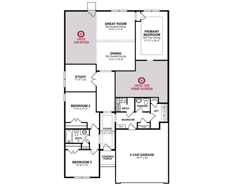 2D floor plan layout of this home in Sunset Landing, Little River, SC (Image 2). 2D floor plan layout of this home in Sunset Landing, Little River, SC (Image 2).